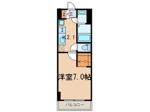 コンフォリア世田谷上馬の物件間取画像